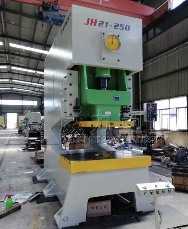 JH21-250噸氣動沖床_250TC型開式氣動沖床壓力機(jī)